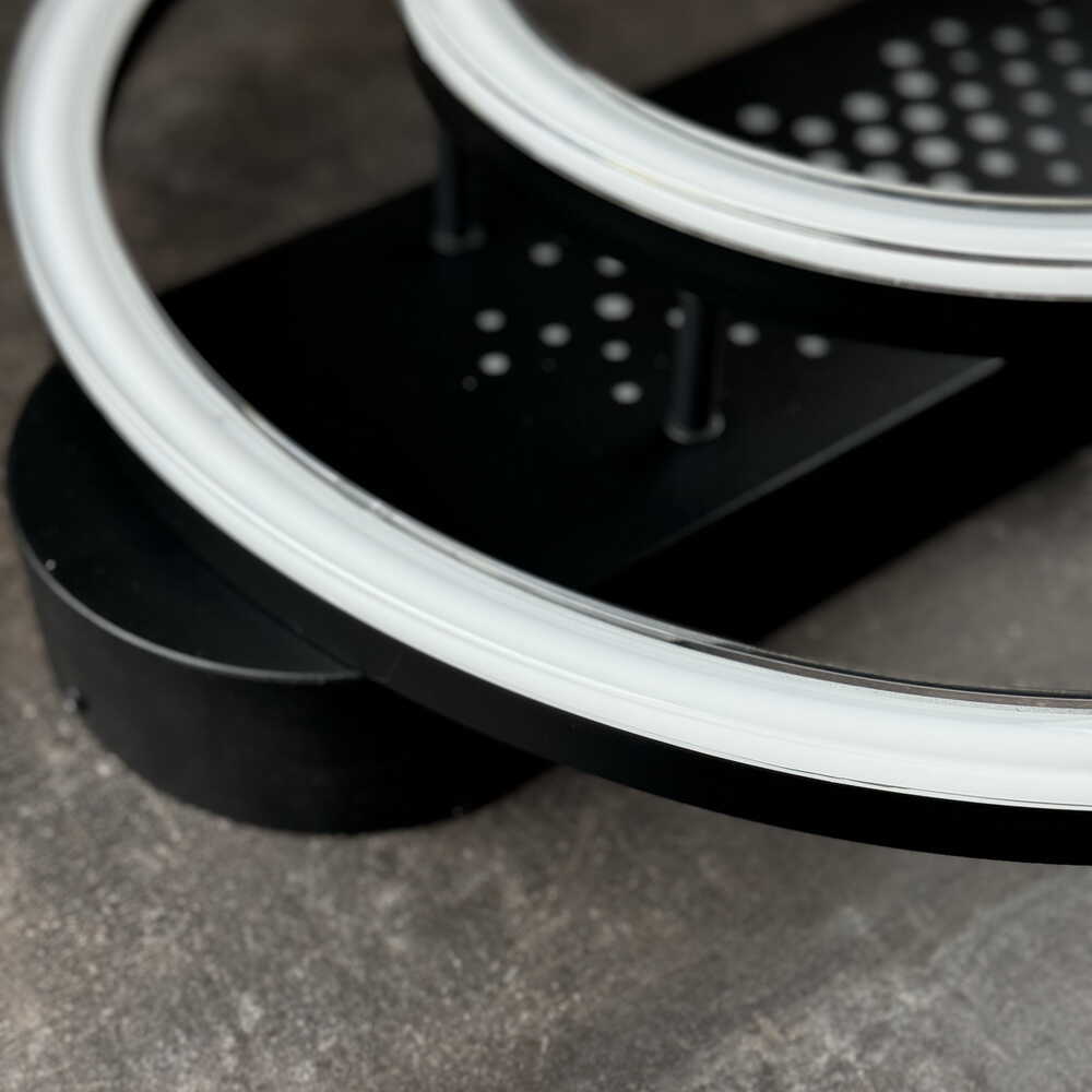 Светильник LED smart KENZO-R с пультом 85Вт 3000-5000K 5100Lm Круглый Черный 220665